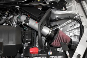 Honda Accord Performance Air Intake - K&N Engineering - 69 Series Typhoon - Silver - `13-`14